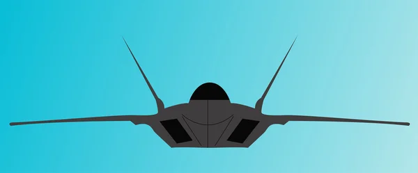 Military aircraft — Stock Vector