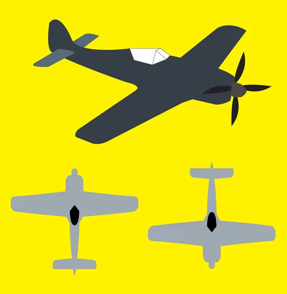 Fighter flyg — Stock vektor