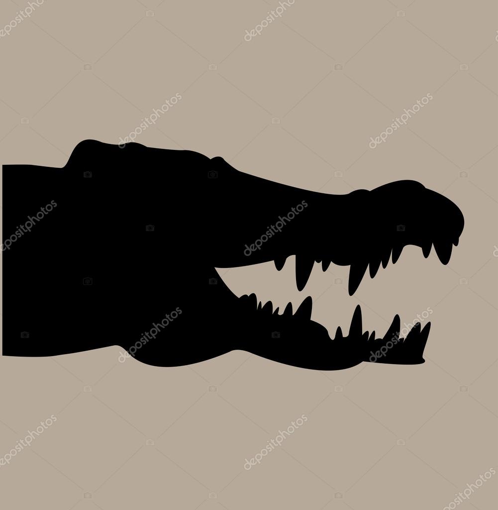 Crocodile head Stock Vector Image by ©vinczeszabi #49986577