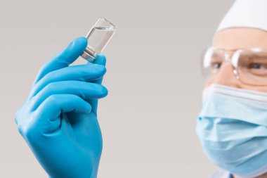 Corona virüsü salgını. Salgın virüsü koruma kavramı.