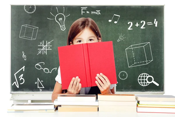 Terug Naar School Begrip Onderwijs Lezen Leren — Stockfoto