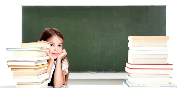 Zurück Zur Schule Konzept Von Bildung Lesen Und Lernen — Stockfoto