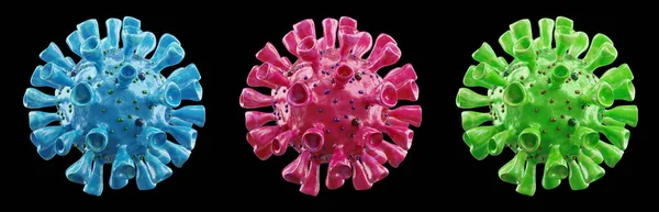 Peligroso Virus Corona Concepto Riesgo Pandémico Sars Ilustración — Foto de Stock