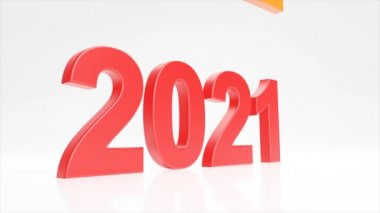 Mutlu yıllar filmi. 2022 yılına başla. 3 Boyutlu Canlandırma