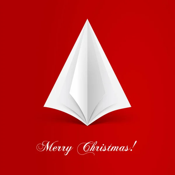Feliz Cartão Felicitações Natal Conceito Design Árvore Natal — Fotografia de Stock