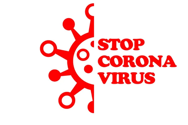 Gevaarlijk Corona Virus Sars Pandemisch Risico Concept Illustratie — Stockfoto