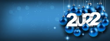 2022 Yeni Yıl Festivali için yaratıcı tasarım konsepti. 3B illüstrasyon