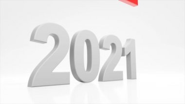 Mutlu yıllar filmi. 2022 yılına başla. 3 Boyutlu Canlandırma