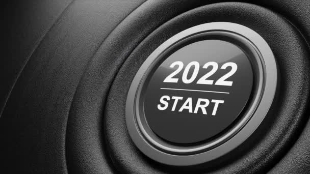 Початок 2022 Року Новим Роком Фільм — стокове відео