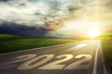 2022 Yeni Yıl Festivali için yaratıcı tasarım konsepti