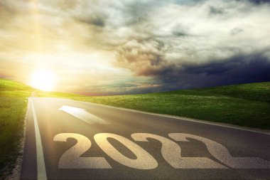 2022 Yeni Yıl Festivali için yaratıcı tasarım konsepti