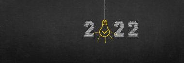 2022 Yeni Yıl Festivali için yaratıcı tasarım konsepti