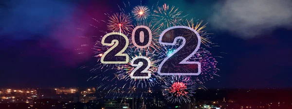 Creative Design Concept New Year Festival 2022 Ilustrace — Stock fotografie