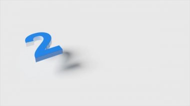 Mutlu yıllar filmi. 2022 yılına başla. 3 Boyutlu Canlandırma