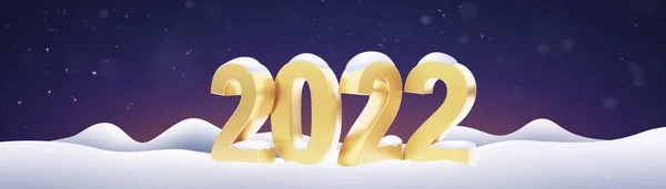 Concepto Diseño Creativo Para Festival Año Nuevo 2022 Ilustración — Foto de Stock