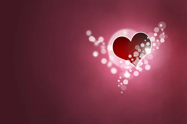 Valentýna Koncept Lidských Emocí Lásky Vztahů Romantických Svátků Ilustrace — Stock fotografie