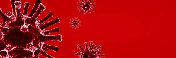 Опасный Коронный Вирус Пандемия Атипичной Пневмонии Иллюстрация — стоковое фото