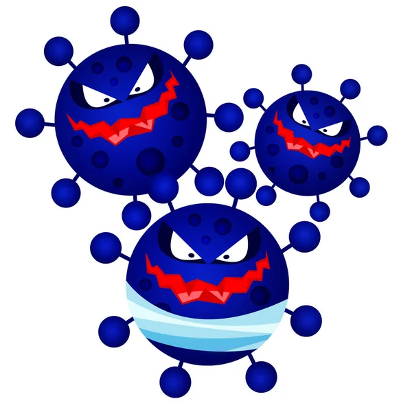 Tehlikeli korona virüsü, SARS salgını risk konsepti. 3B illüstrasyon