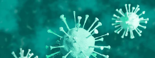 Virus Korona Berbahaya Sars Konsep Risiko Pandemi Ilustrasi — Stok Foto