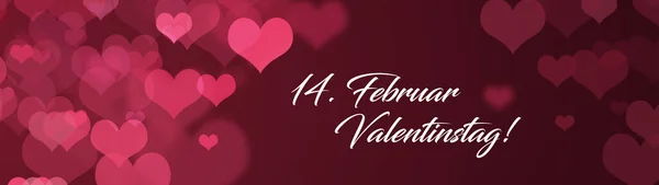 День Святого Валентина Концепція Людських Емоцій Любові Відносин Романтичних Свят — стокове фото
