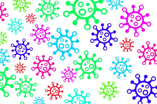 Tehlikeli korona virüsü, SARS salgını risk konsepti. 3B illüstrasyon