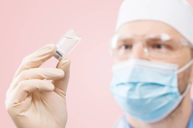 Corona virüsü salgını. Salgın virüsü koruma kavramı.