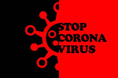 Tehlikeli korona virüsü, SARS salgını risk konsepti. 3B illüstrasyon