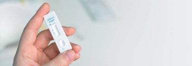 Covid hızlı antijen burun testi. Evde ya da Corona test istasyonunda kendini test et..