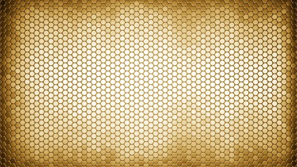 Fondo Textura Fibra Carbono Fondo Dorado Renderizado —  Fotos de Stock