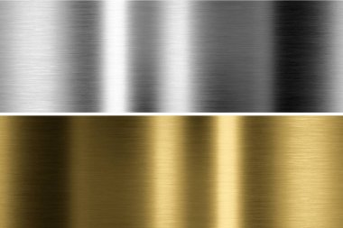 Alüminyum, bronz ve pirinç dikişler. 3d oluşturma