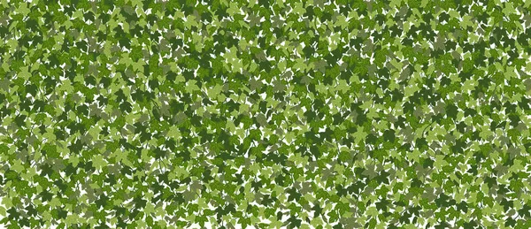 Fundo horizontal hera, verde vinhas trepadeira cortina. Ilustração vetorial em estilo de desenho animado plano. — Vetor de Stock