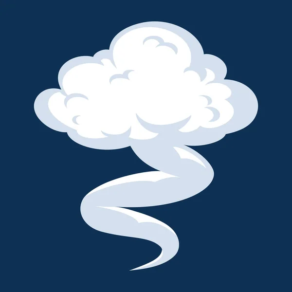 Fumo Dos Desenhos Animados Quadrinhos Nuvem Efeitos Movimento Velocidade Vetorial —  Vetores de Stock