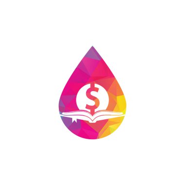 Para Kitabı, Simge Logosu Tasarım Elementi 'ni düşürdü. Doller ve logolu kitap simgesi