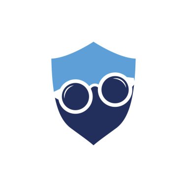 Glasses Logo Design. spectacles icon design template vector.