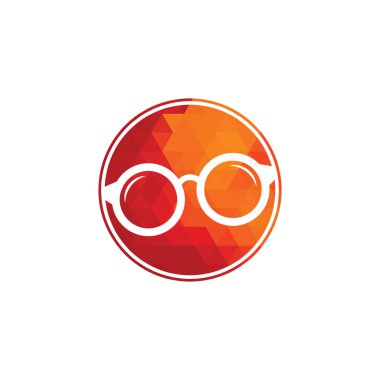 Glasses Logo Design. spectacles icon design template vector.