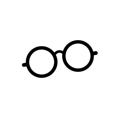 Glasses Logo Design. spectacles icon design template vector.
