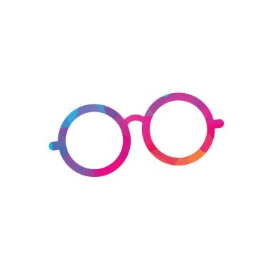Glasses Logo Design. spectacles icon design template vector.