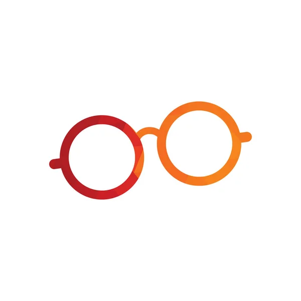 Glasses Logo Design Spectacles Icon Design Template Vector — Wektor stockowy