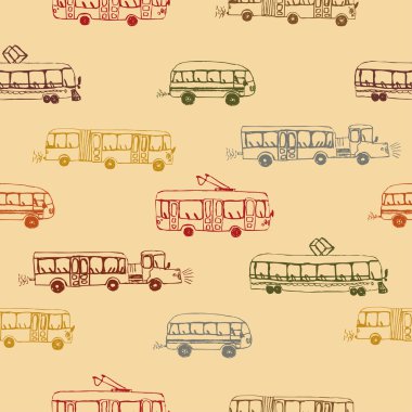 Vector abstract pattern car background clipart
