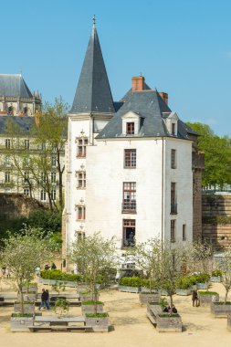 Breton castle, Nantes, France clipart