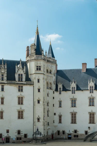 Bretoński zamek, nantes, Francja — Zdjęcie stockowe
