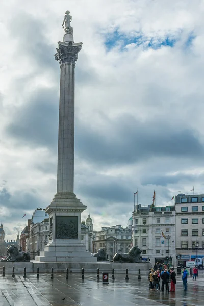 Trafalgar square, london, Verenigd Koninkrijk. — Stockfoto