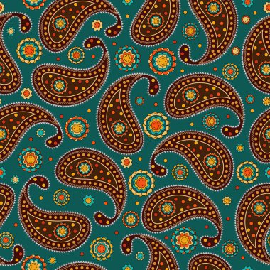 Şal desenli kusursuz desen 