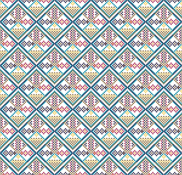 Абстрактный Бесшовный Рисунок Мозаичный Фон — стоковый вектор