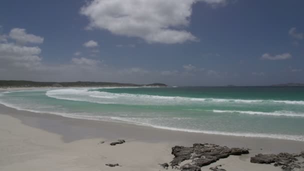 Spiaggia crepuscolare in Great Ocean Drive — Video Stock