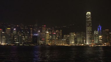 Hong kong şehir manzarası