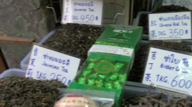 Çince çay Çin Mahallesi Bangkok