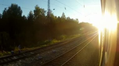 tren ve güneş