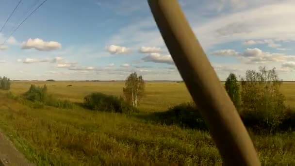 西伯利亚大铁路 — 图库视频影像