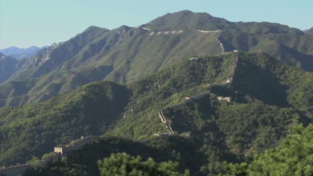 Great Wall of China — Stock Video